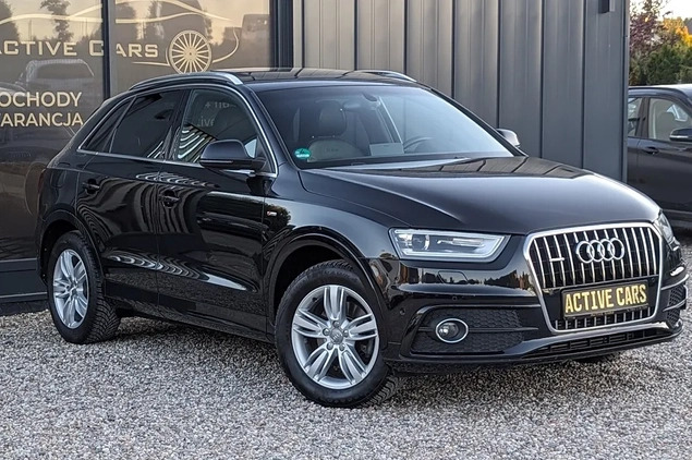 Audi Q3 cena 64999 przebieg: 184125, rok produkcji 2013 z Bełżyce małe 436